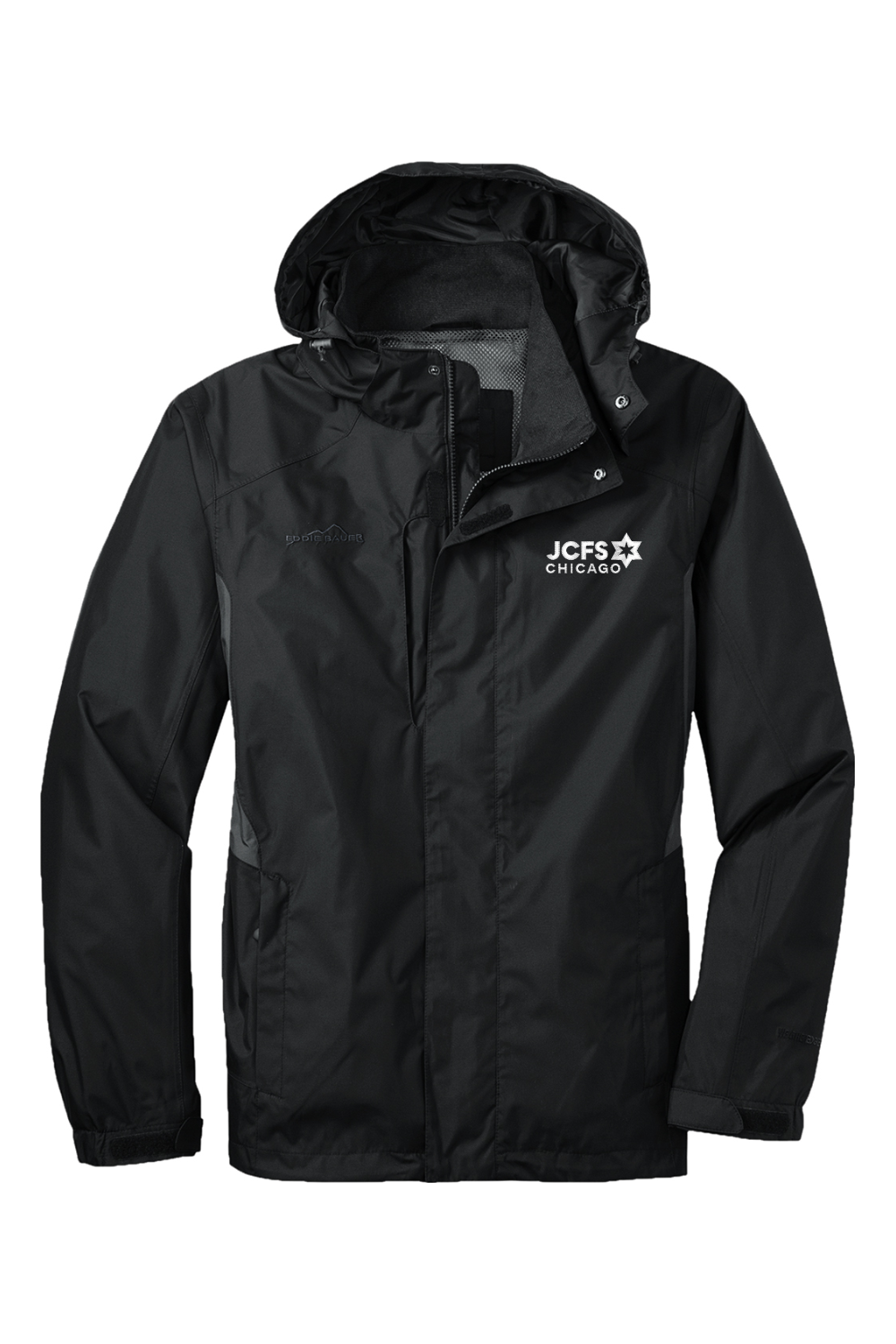 Veste De Pluie Eddie Bauer Parka Rouge – Taille M – Femme – Capuche Imperméable