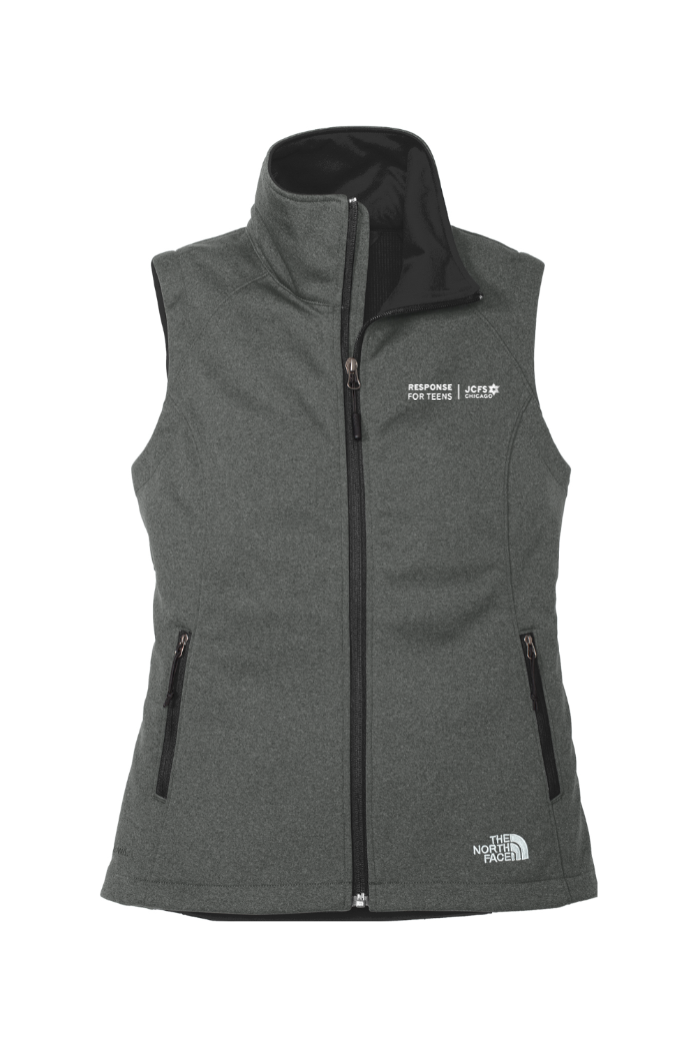 North face women's gray vest online