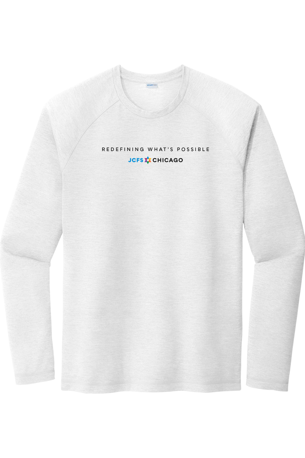 Sport-TekPosiCharge Long Sleeve Tri-Blend Wicking Raglan Tee