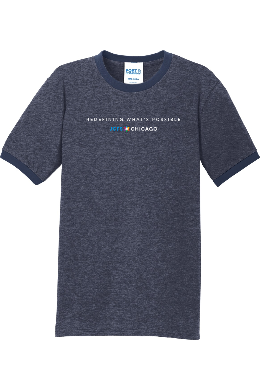 Port & Company Core Cotton Ringer Tee