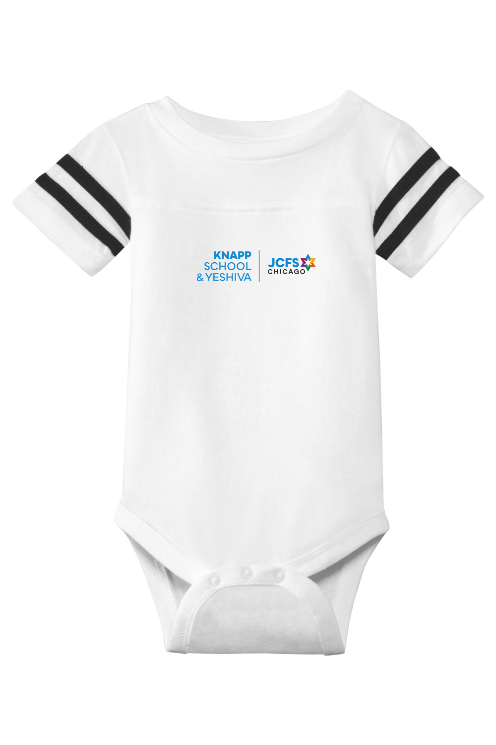 Rabbit Skins Infant Football Fine Jersey Bodysuit