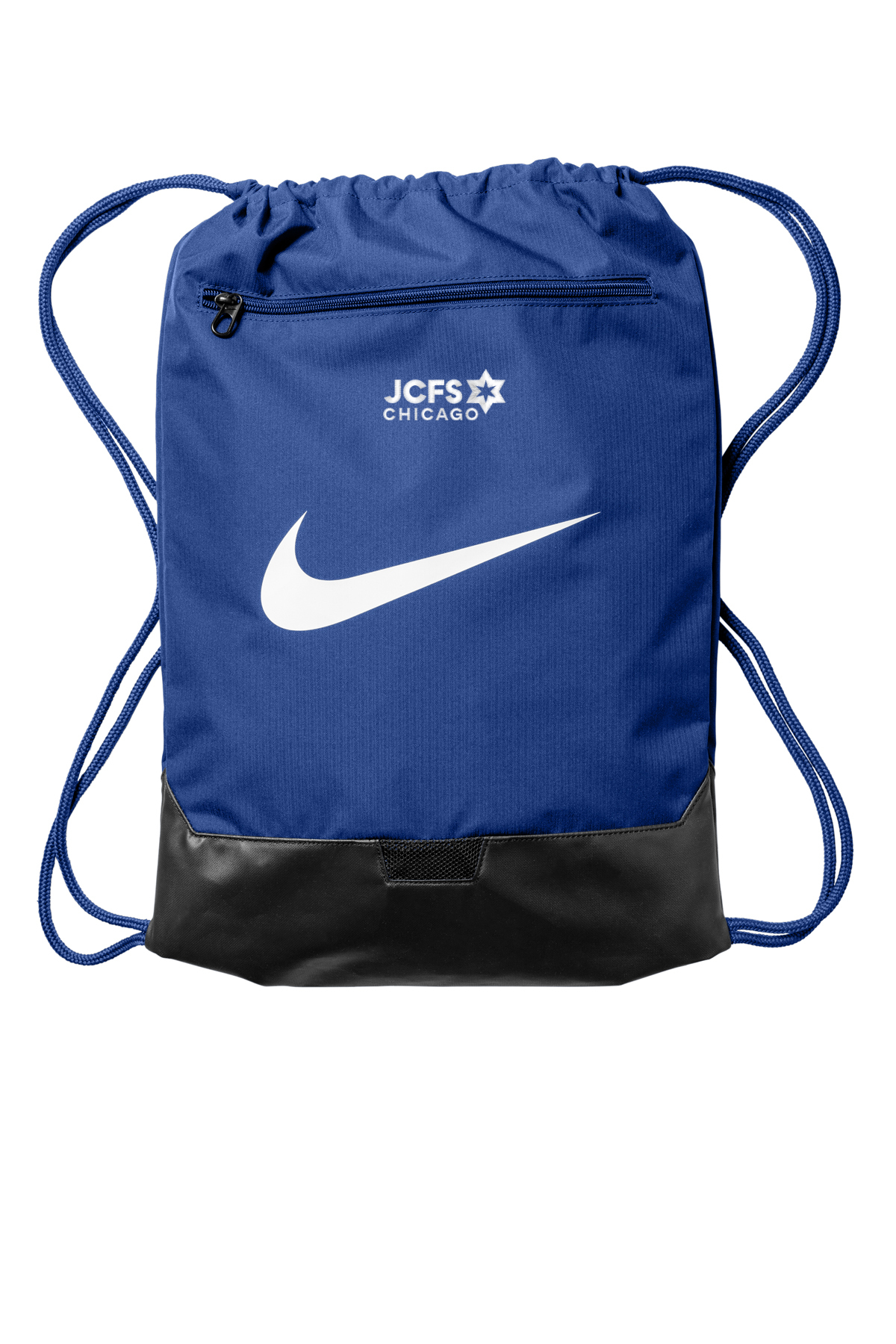 nike blue drawstring bag