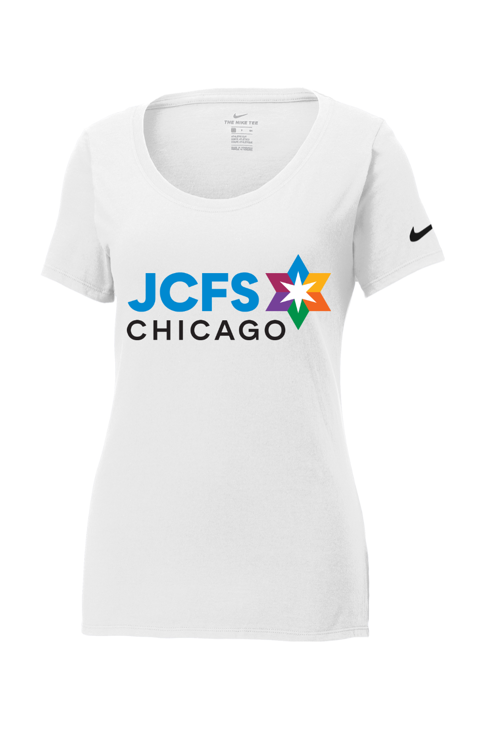 Nike Ladies Core Cotton Scoop Neck Tee